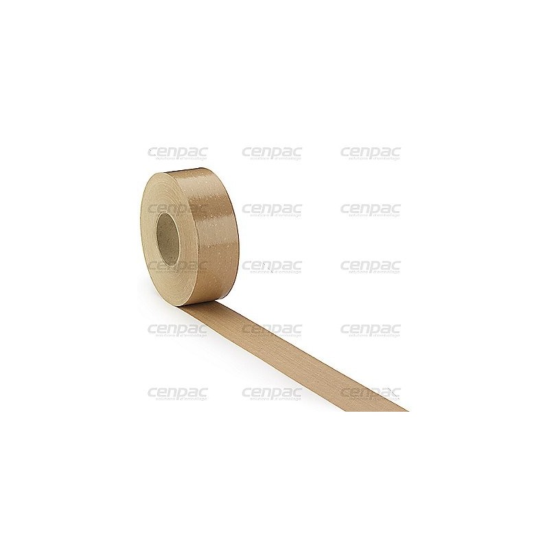 Bande gommee kraft armee 130g 70mmx150m - colis de 12 rouleaux