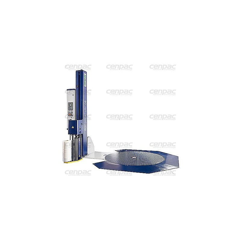 Banderoleuse rotoplat lp - chariot 708 pvs plateau lp - hauteur banderolage 2200mm - banderoleuse