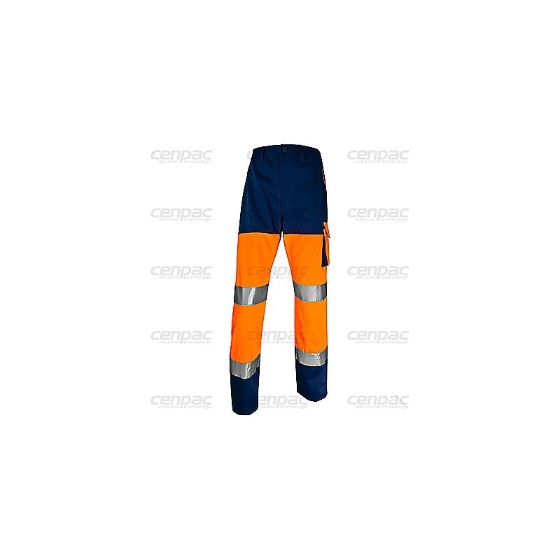 Pantalon hte visibil jaune txl classe 2 - unité : le pantalon - 1 pantalon jaune txl
