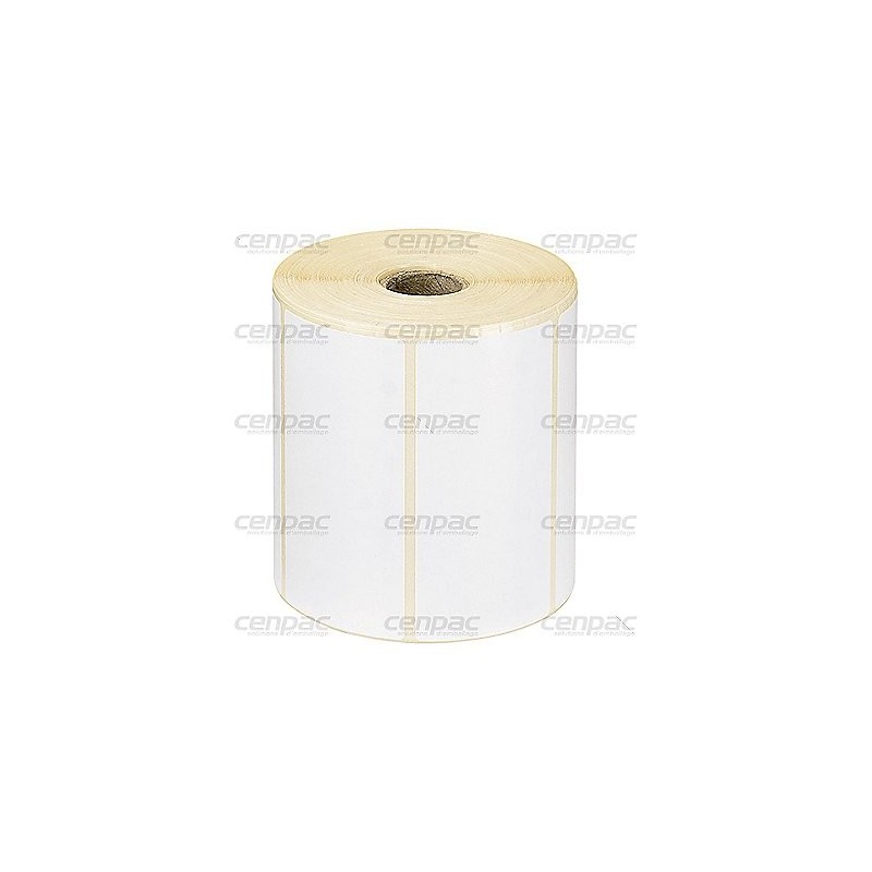 Etiquette adhesive transfert thermique 148x210 mm mandrin 76 mm - rouleau de 750 etiquettes - colis de 4 rouleaux