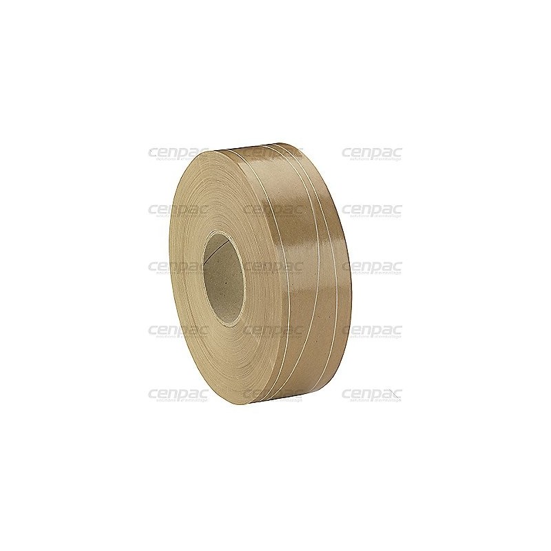 Bande gommee kraft sinusoidale 90g/m² 70mmx150 - colis de 12