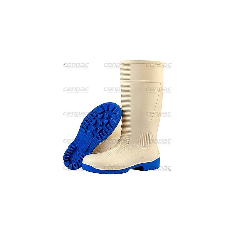 Bottes blanches - taille 36 - boite : 1 paire - 1 paire bottes blanches t36