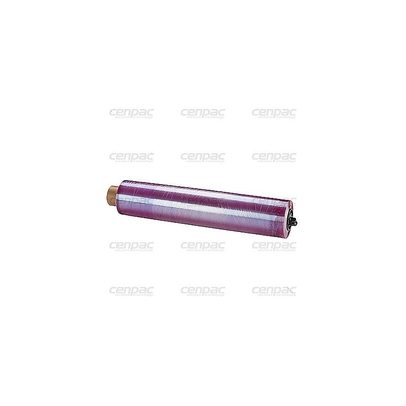 Film etirable pvc transparent 6,5µ 300mmx225m - pour wrapmaster compact - colis de 3 rouleaux