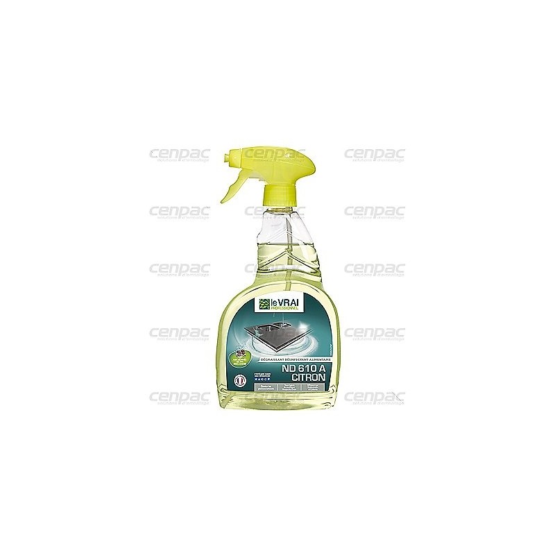 Detergent cuisine le vrai - spray de 750ml - colis de 6 sprays