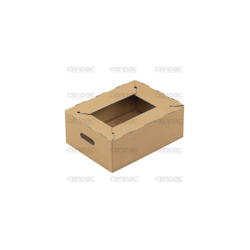 Caisse livraison brun - 600x400x250mm - paquet : 15 caisses