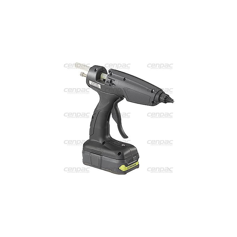 Pistolet a colle moyen debit sur batterie - pistolet a colle moyen debit