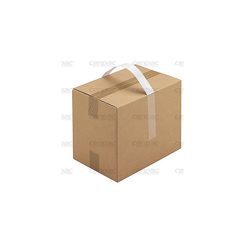 Poignees adhesives pp blanches 584x35mm - colis de 200 poignees