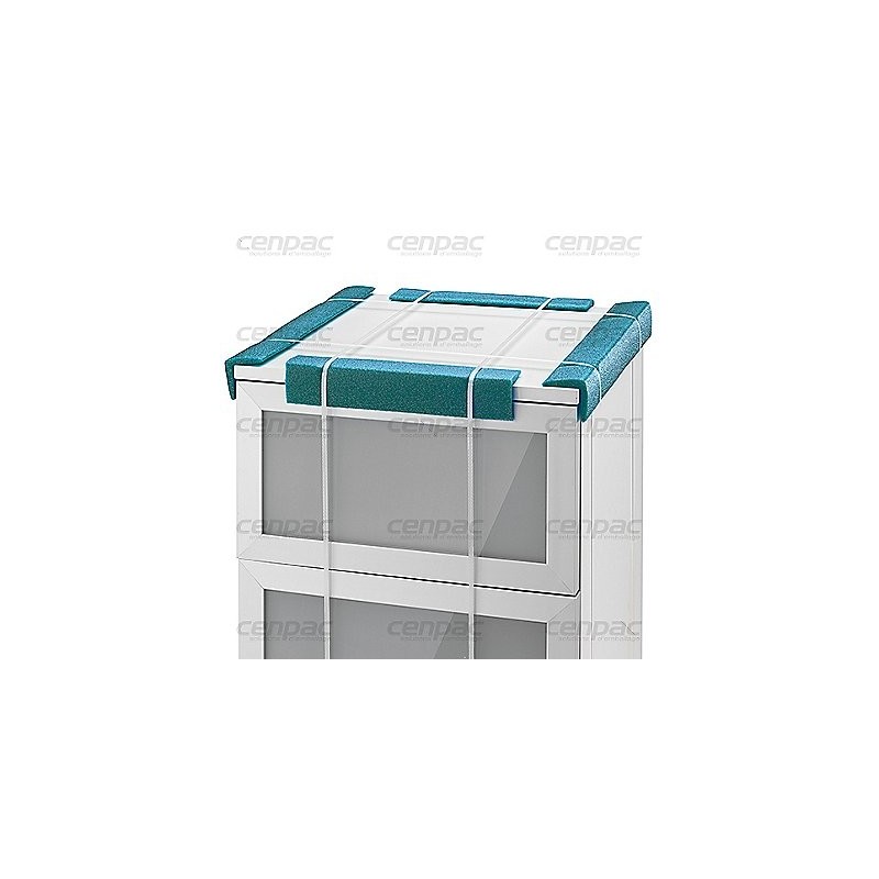 Profile mousse pe en l recycle dim ailes 50x50mm lg 2m - colis de 240 - colis de 240 profils