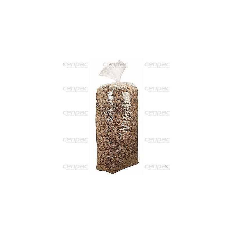 Particulaire papier brun - papier 100 % recycle brun - sac 350 l - sac de particulaire 350l