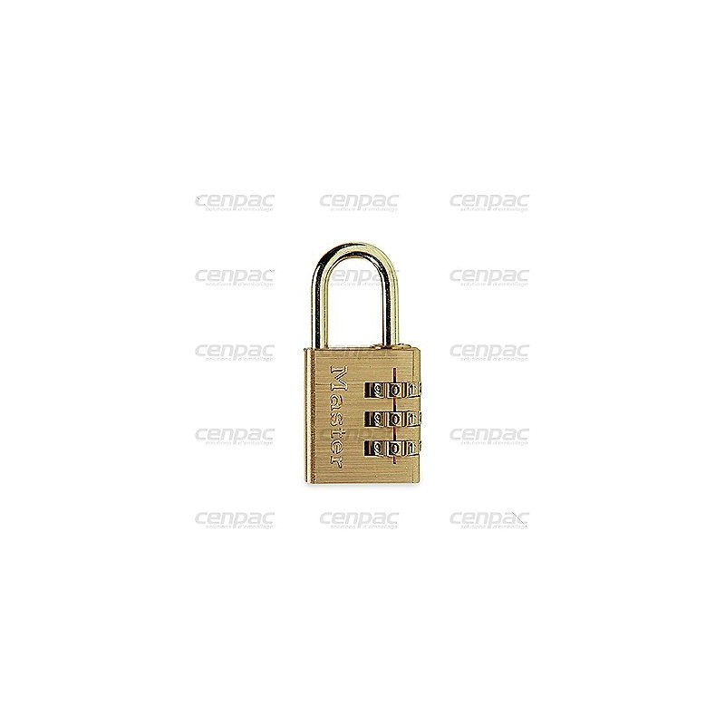 Cadenas combinaison 30 mm - anse acier 25mm, diam. 5mm - colis de 6 cadenas - colis de 6 cadenas