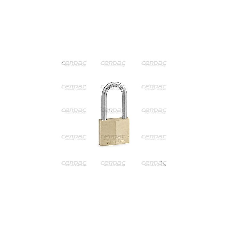 Cadenas laiton 40mm - anse acier 38mm, diam. 6mm - colis de 6 cadenas - colis de 6 cadenas