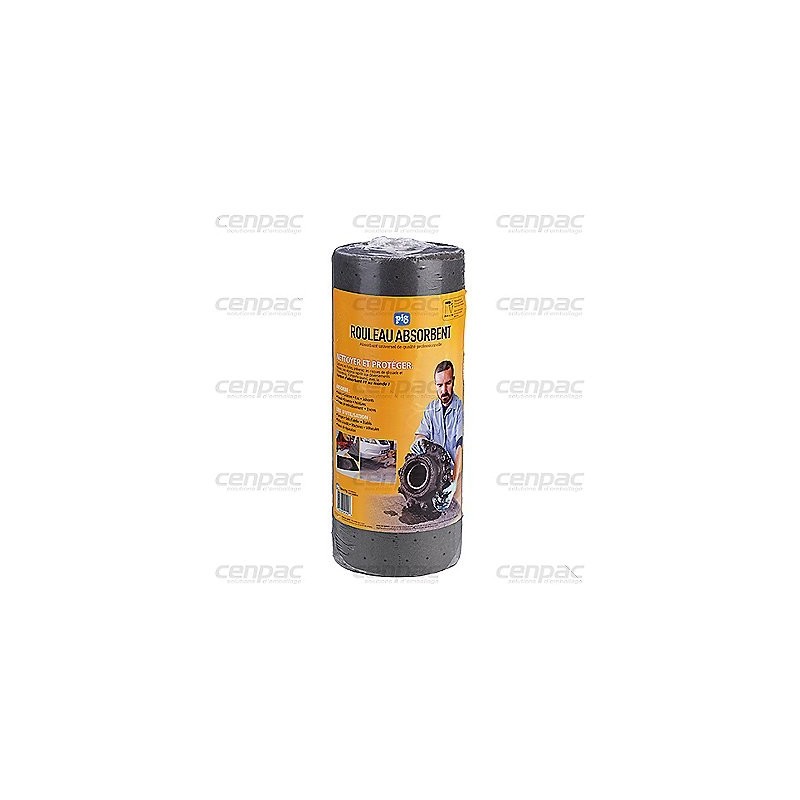 Rouleau gris absorbant - 1500x380x155mm - 1 rouleau - un rouleau