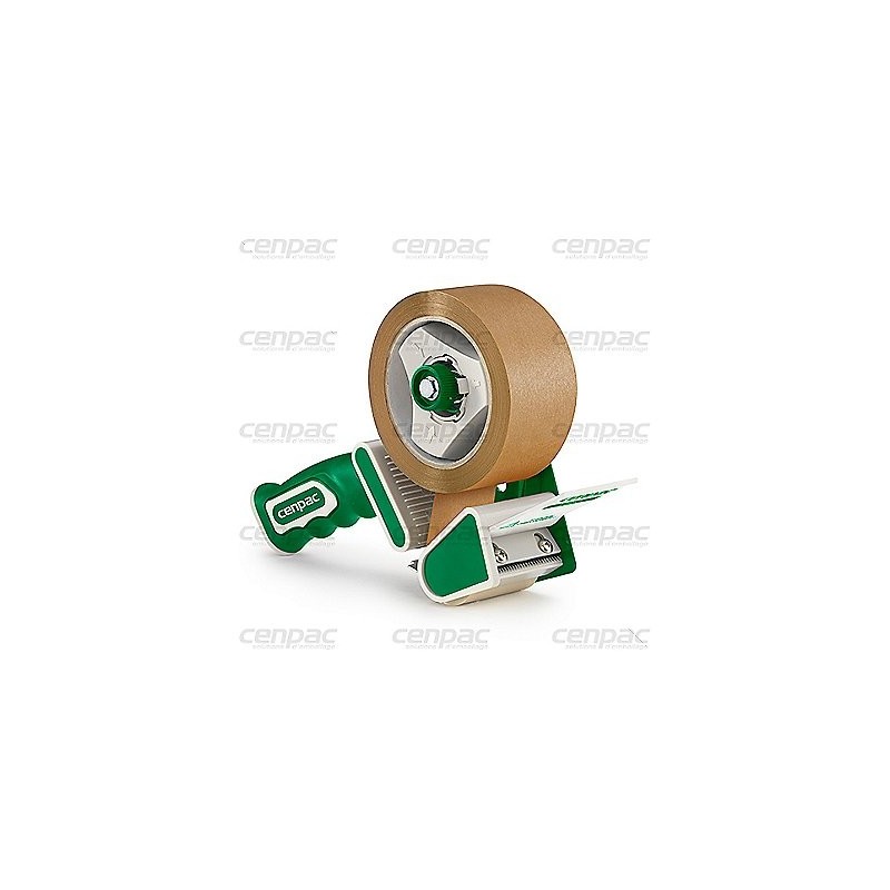 Dévidoir de sécurité 75mm - pour rouleau 75mmx100m - lame retractable - un dévidoir