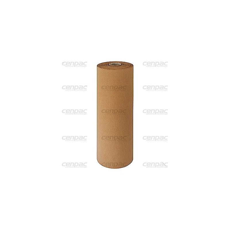 Papier étirable manuel - 450mmx150m - kraf naturel pré étirage 30% colis de 2 bobines