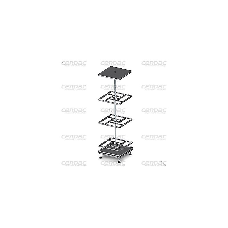 Colonne rotative - pour blocs PP - une colonne
