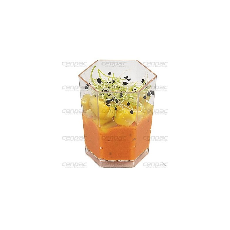 Couvercle rpet transparent bodega 180cc - colis de 200 couvercles