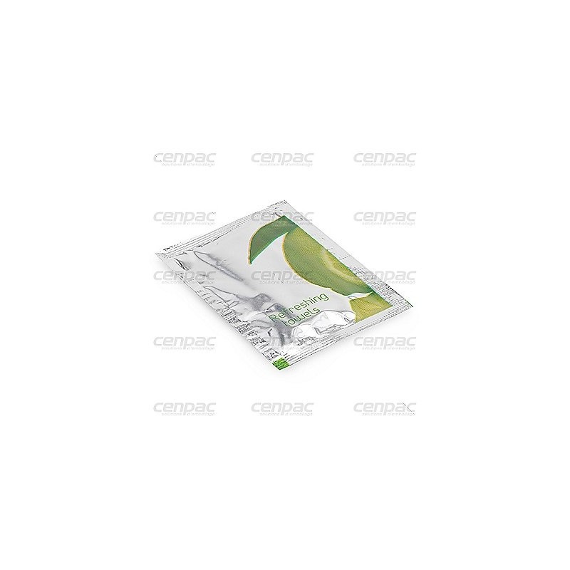 Rince doigts - lingette individuel virucide - 7,5x9cm - colis de 100 lingettes