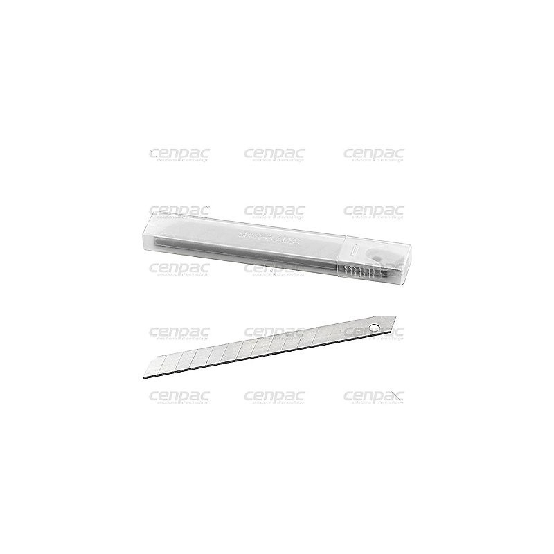 Lame pour cutter softline 18mm - colis de 25 etuis x 10 lames