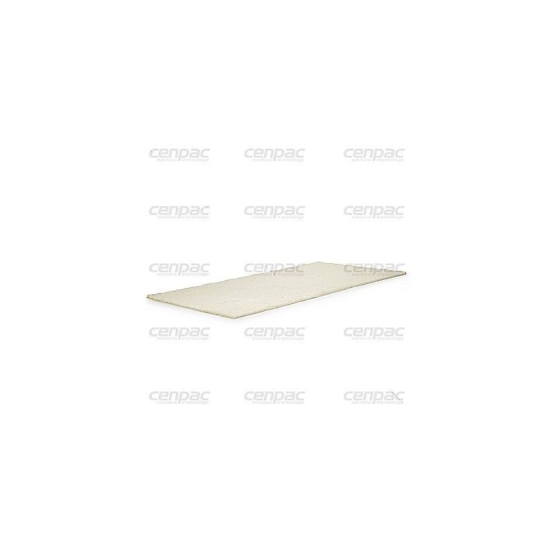 Plaque textile ecru ep 20mm 2000x1000mm 26kg/m3 - colis de 5 - colis de 5 plaques