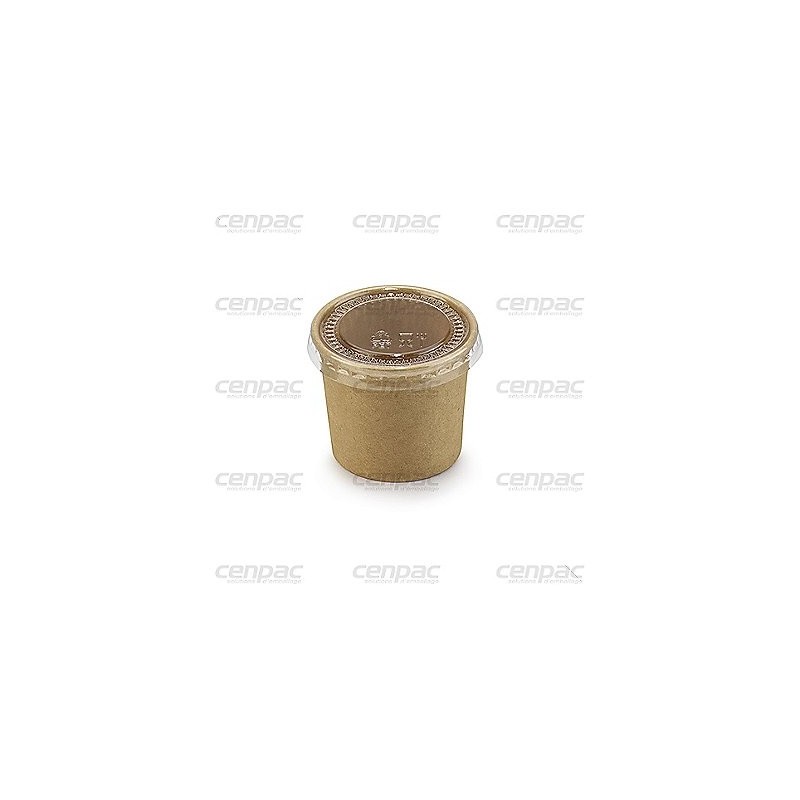Pot a sauce carton brun 30cc - colis de 2000 pots