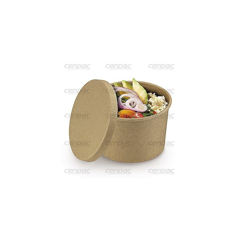 Pot deligourmet carton brun 360cc - colis de 500 pots