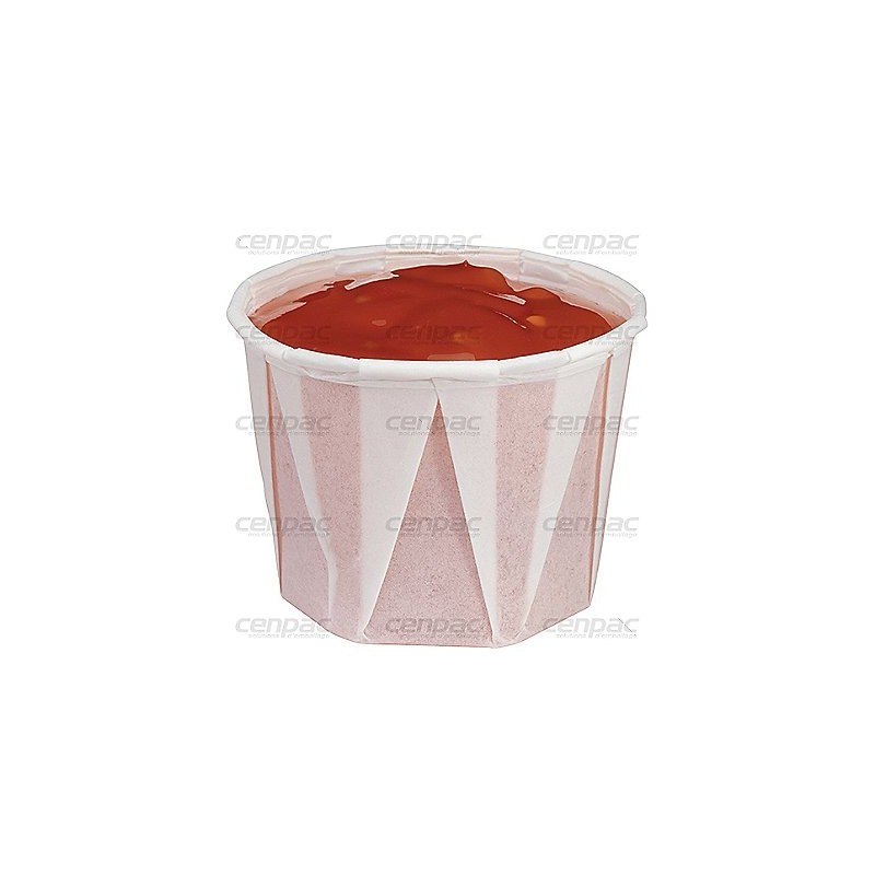 Ramequin papier souffle 30cc diam 43mm colis de 5000 - colis de 5000 ramequins