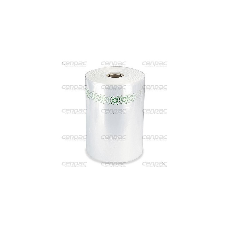 Gaine pebd recycle - 60mmx350m 50µ - bob 2kg - 1 bobine 2kg
