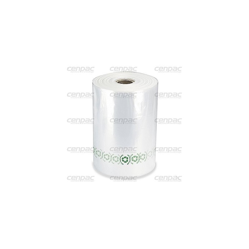 Gaine pebd recycle - 700mmx130m 150µ - bob 25,4kg - 1 bobine 25,4kg