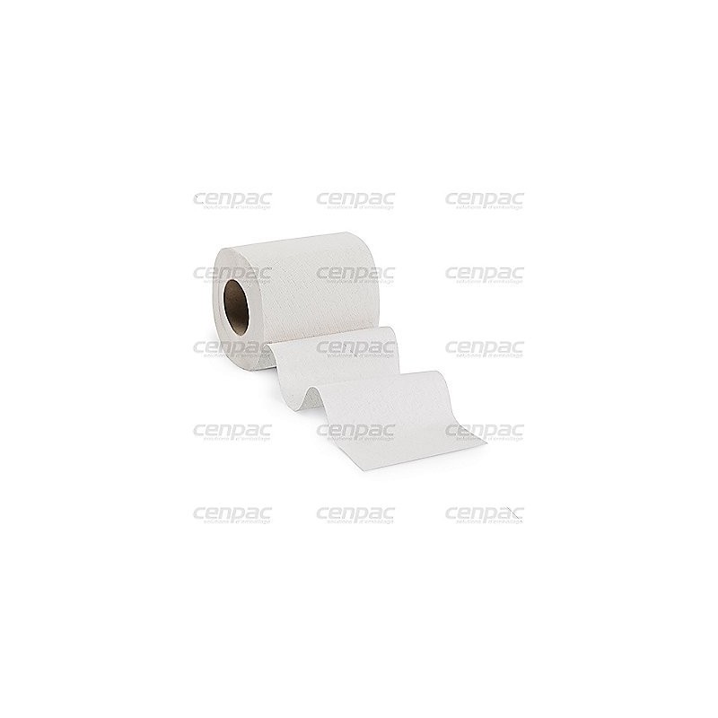 Papier toilette pure ouate - 2 plis 200ft - colis de 96 rouleaux