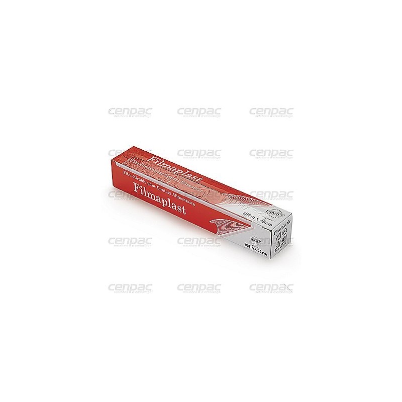 Boite distributeur film transparent PVC - 450mmx300m - colis de 6 boites