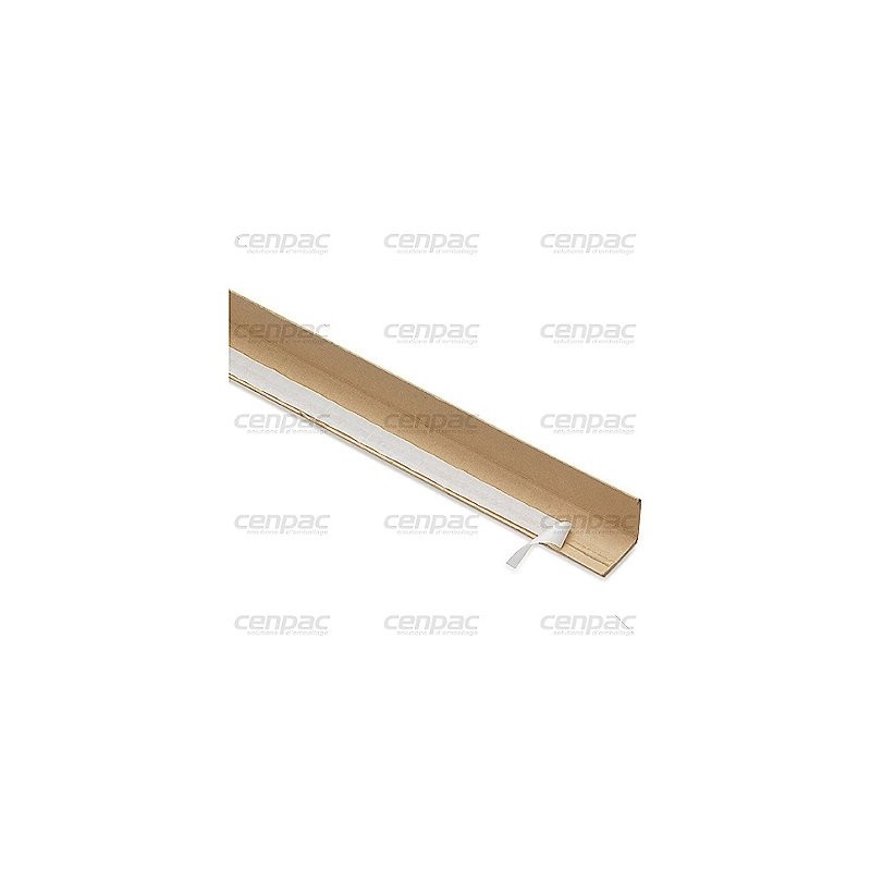 Corniere carton adhesive - 45x1200mm - paquet de 50