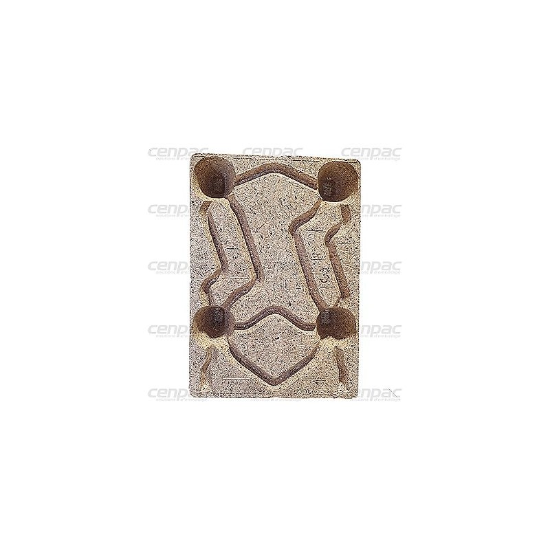 Palette moulee standard - 800x1200 mm charge dyn 800kg - par 5 palettes