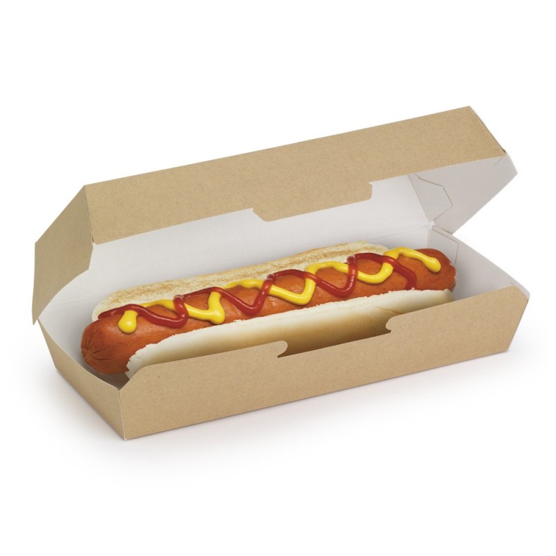 Boîte coque en carton micro-cannelure 232x90x63 mm - Paquet de 450