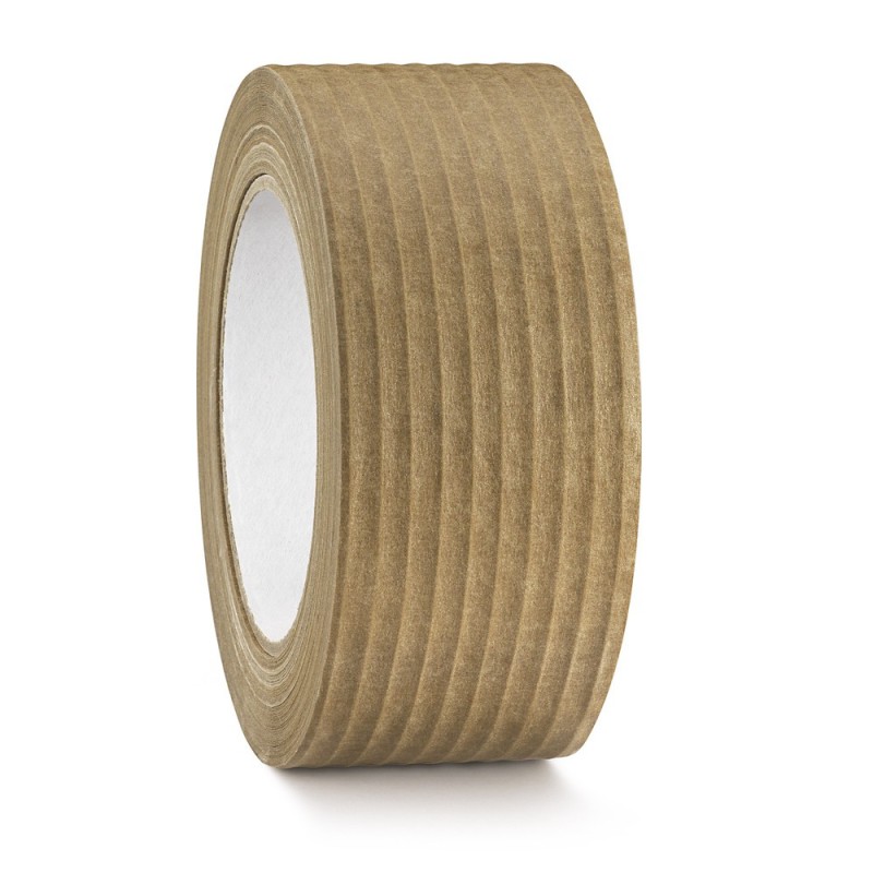 Ruban adhésif papier armé fil à fil, 60 g/m² largeur 50 mm - Paquet de 36