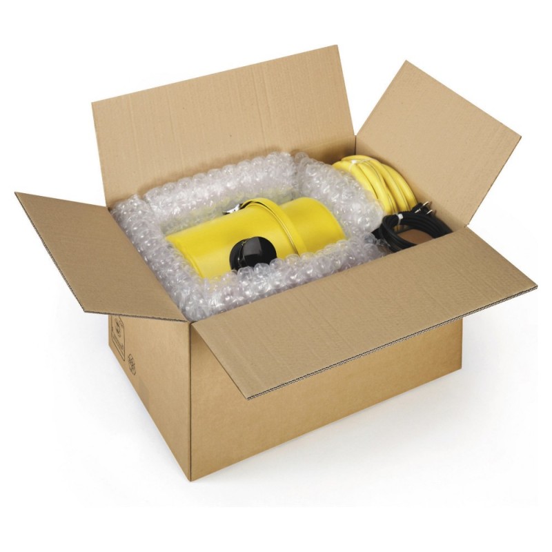 Caisse carton brune double cannelure à montage instantané RAJA 25x20x10 cm - Paquet de 20