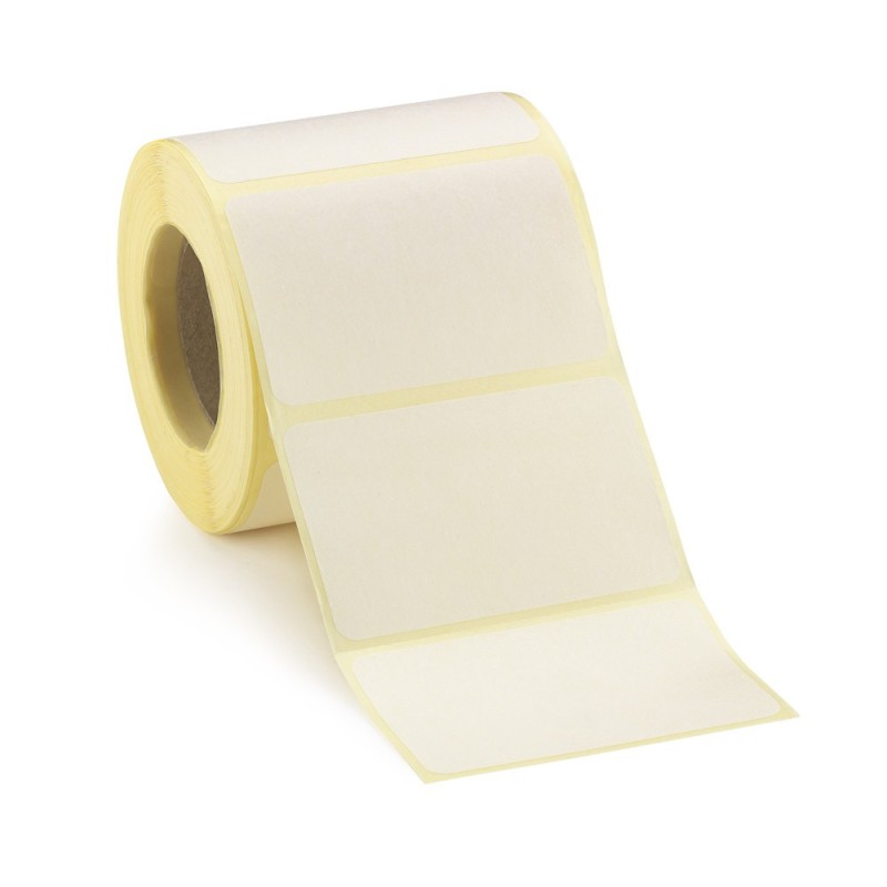 Étiquette soluble transfert thermique 70x45 mm