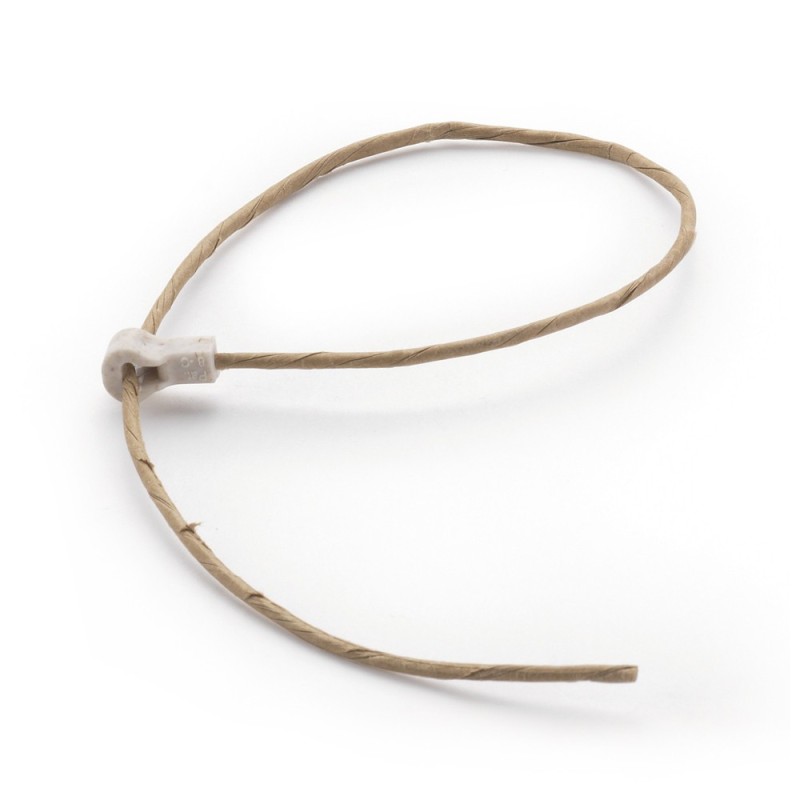Lien autobloquant en papier FibreStrap® 200 x 2 mm - Paquet de 80