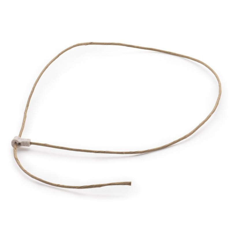 Lien autobloquant en papier FibreStrap® 500 x 2 mm - Paquet de 80