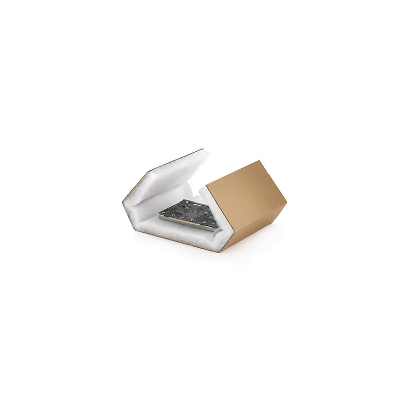 Etui fourreau mousse pet brune 240 x 180 x 50 - colis de 50 etuis