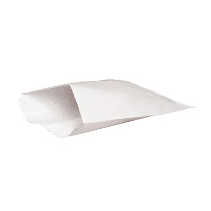 Sac plat kraft blanc - 40g/m² 160x220mm - colis de 500 pochettes