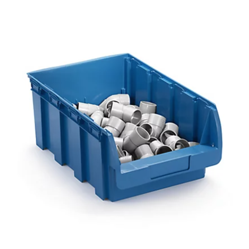 Bac a bec plastique pp bleu dim ext. 500x315x200mm - 23 l - colis de 5 bacs