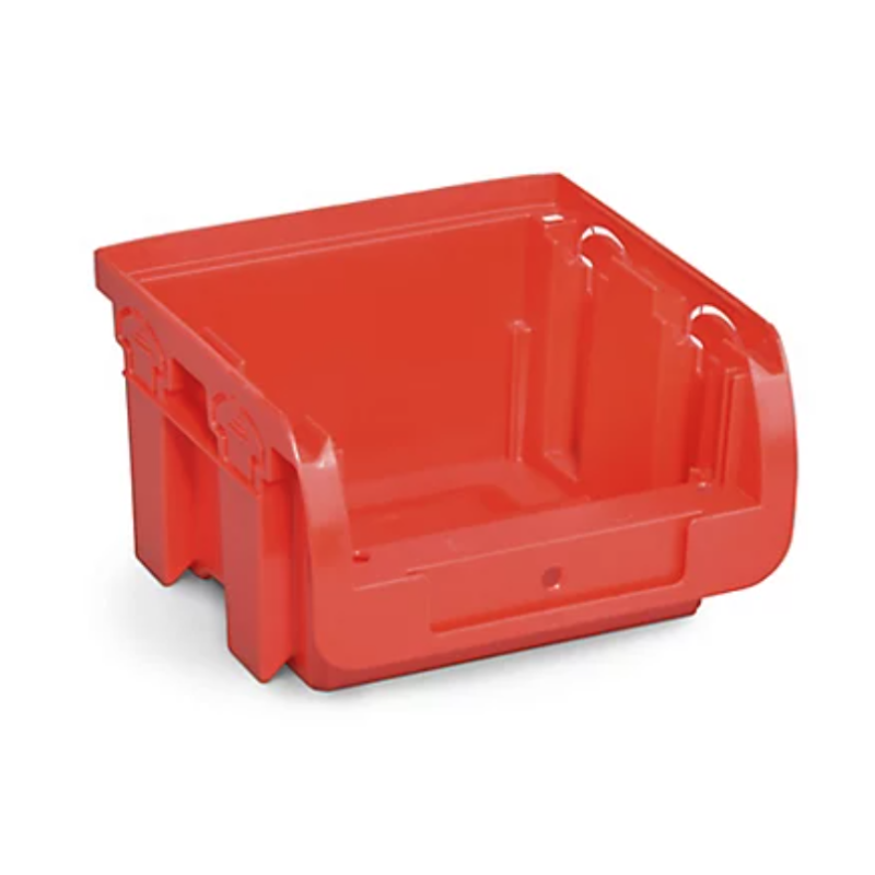 Bac a bec plastique pp rouge dim ext. 235x155x125mm - 3 l - colis de 20 bacs