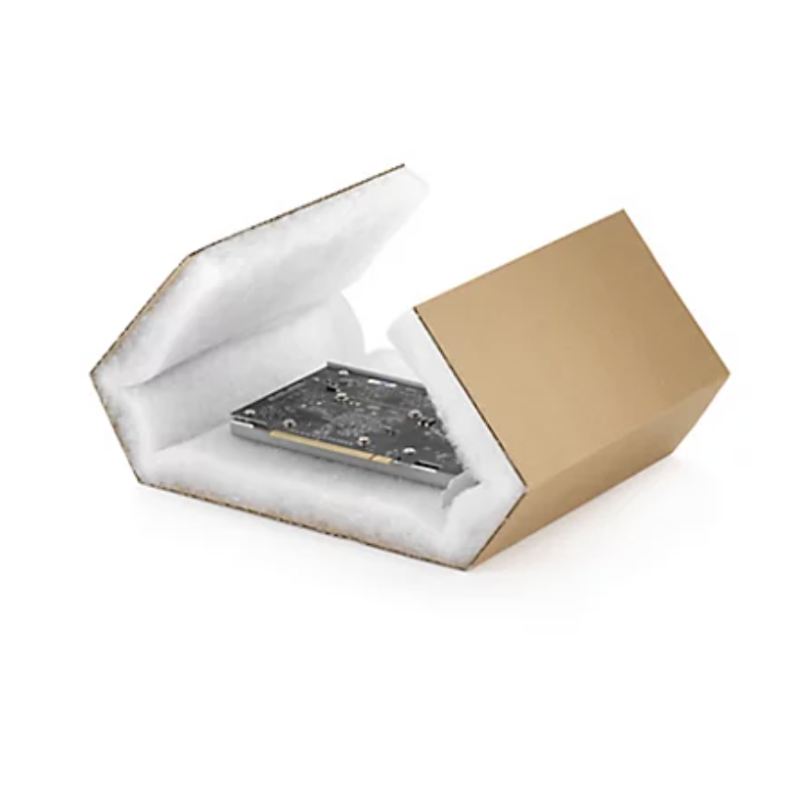 Etui fourreau mousse pet brune 240 x 230 x 80 - colis de 50 etuis