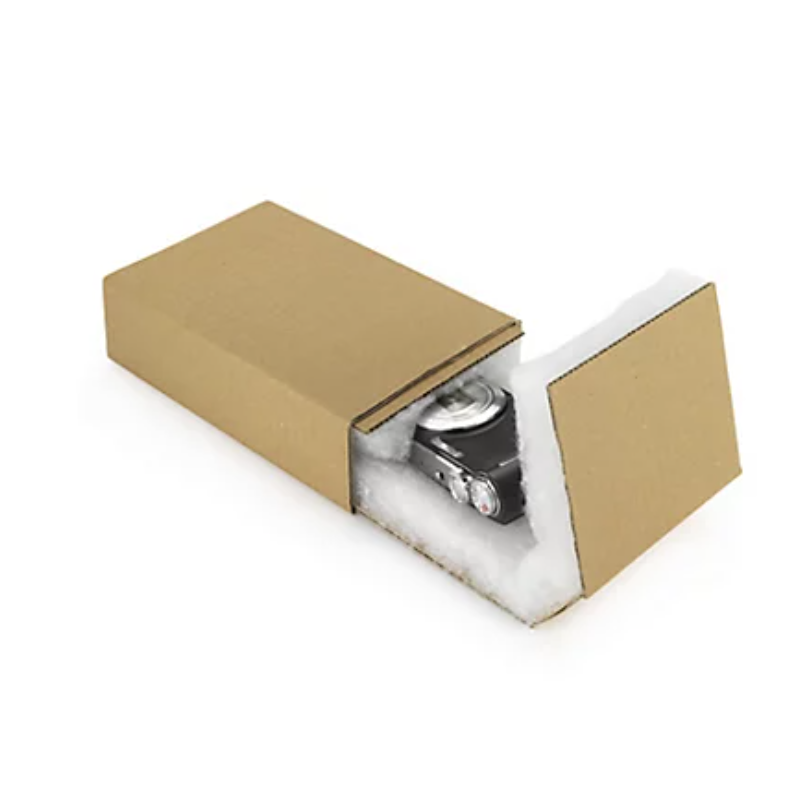 Etui fourreau mousse pet brune 200 x 140 x 60 - colis de 50 etuis