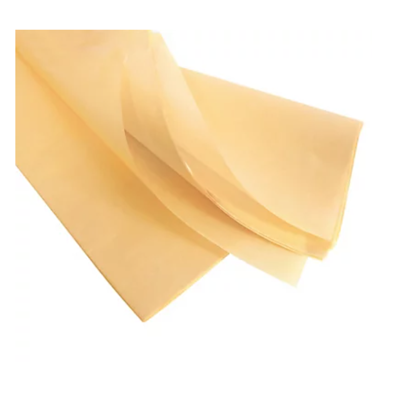 Papier de soie vanille - 50 x 75 cm 17 g/m² - paquet de 480 feuilles