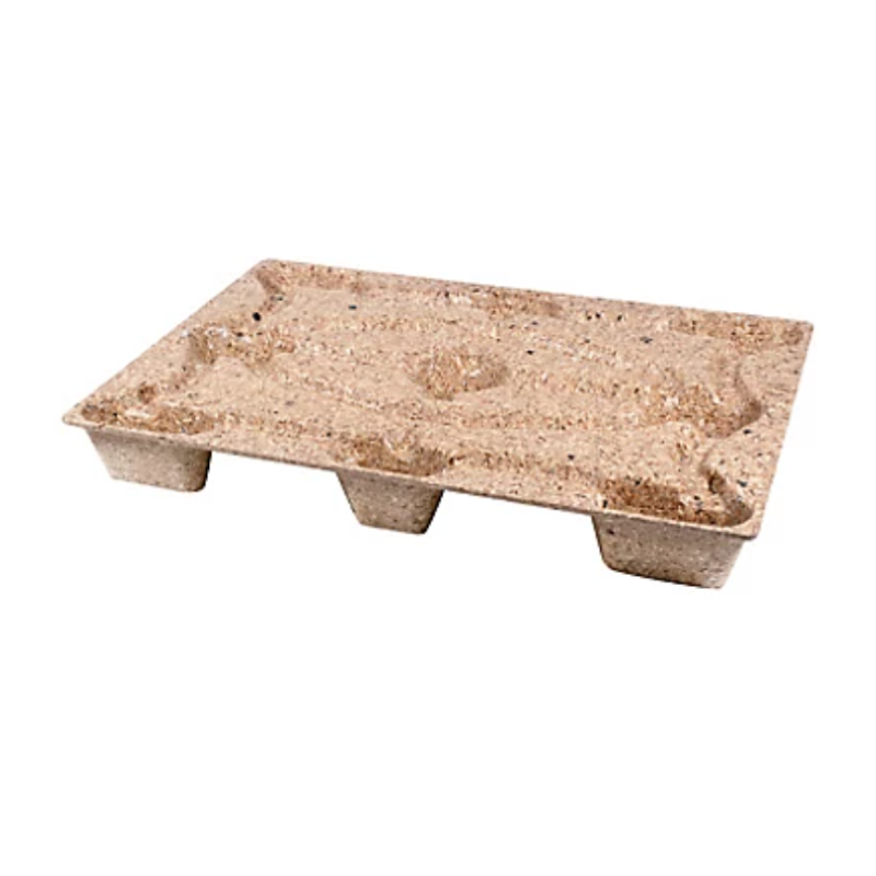 Palette bois moule emboitable 800x1200mm lf8m 900kg dynamique tare 10kg 9 plots - par 5 palettes