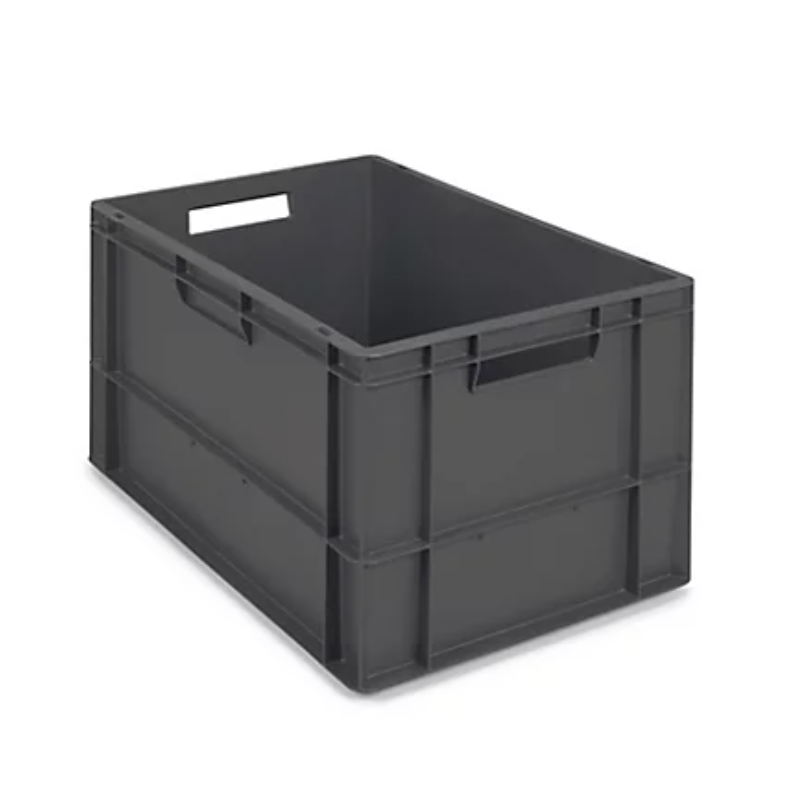 Bac gerbable norme europe eco - 60l 600x400x320mm - lot : 5 bacs