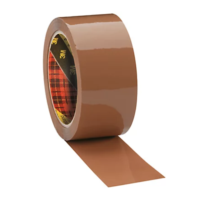 Ruban adhesif pp acr 3m3121 havane 32µ 48mmx100m - colis de 36 rouleaux