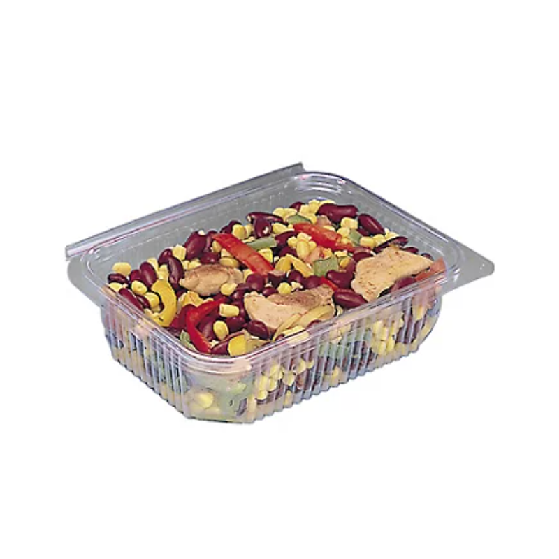 Boite optipack pet transparent 500cc - colis de 600 boites