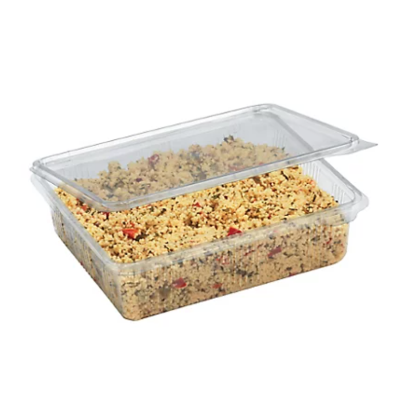 Boite optipack pet transparent 370cc - colis de 600 boites